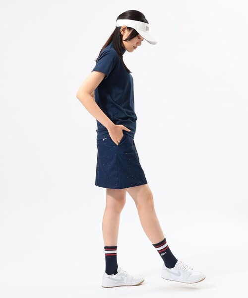 ビームスゴルフ　レディースTシャツ　Lサイズ BEAMS GOLF tシャツ 「吸水速乾/UVカット」ORANGE LABEL
