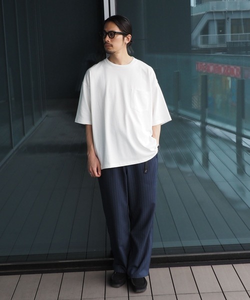 値下げ中【新品未使用】BEAMS　モックネックシャツ　メンズ BEAMS F tシャツ コットン モックネック ロングスリーブ Tシャツ
