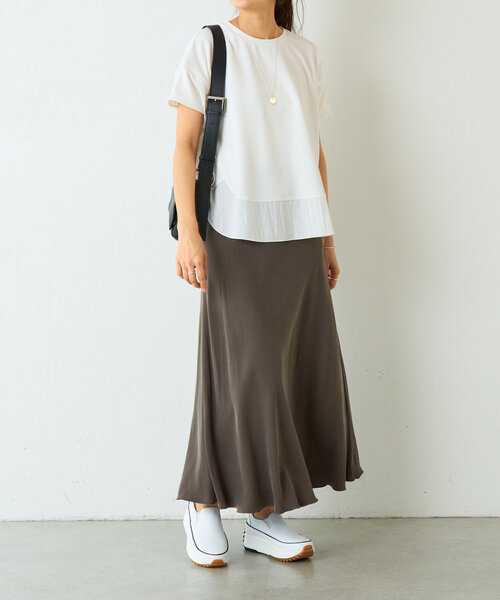 BEARDSLEY ビアズリー レザー スリッポン シルバー 厚底 23.5㎝ BEARDSLEY（ビアズリー）の「《22.5～25cmサイズ》TREKKソール