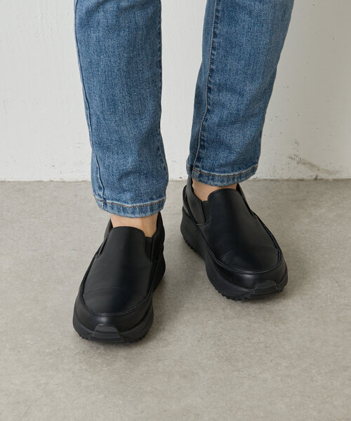 新品級 BEARDSLEY ビアズリー レザー スリッポン 厚底 完売品 レザースリッポン | BEARDSLEY(ビアズリー)レディース | PAL