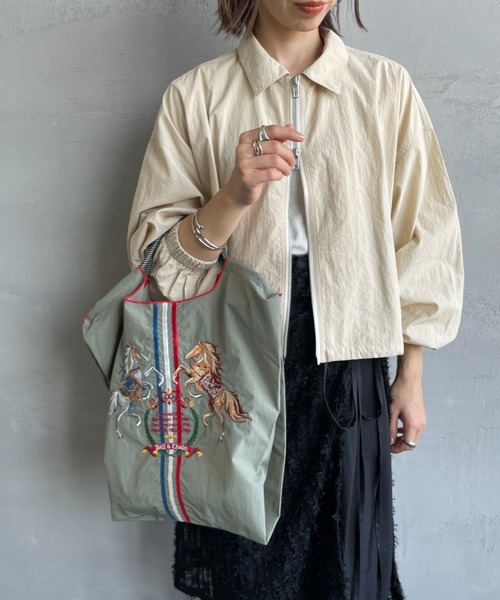 Ball＆Chain（ボールアンドチェーン） トートバッグ TWO.HORSES 刺繍