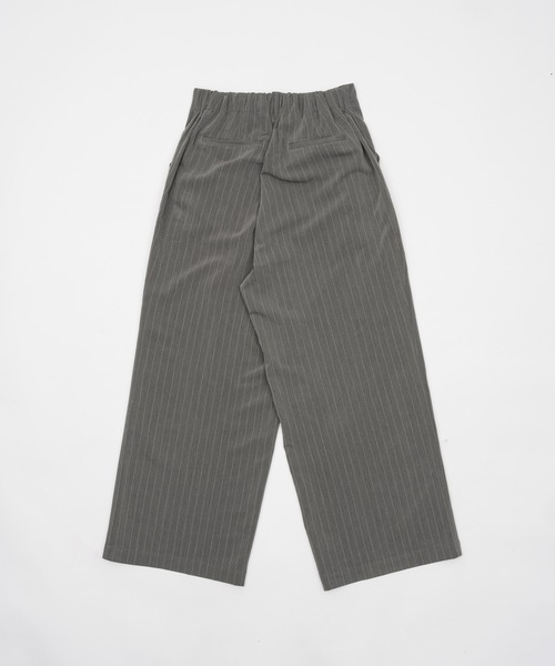 【美品】19SOストライプ スラックス 24/7 easy wide stripe slacks – 19SO