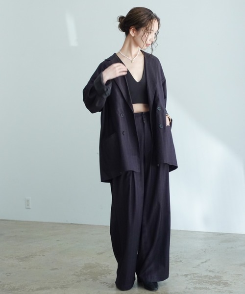 INTER FACTORY（インターファクトリー） スラックス パンツ はなのき
