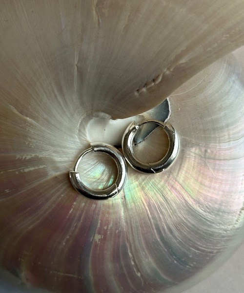 whoseA（フーシー） ピアス 「silver925」NeatHoop15mmPierce/ニート