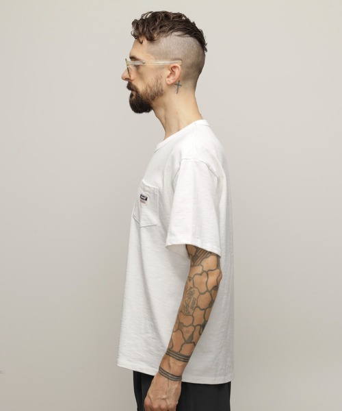 [Schott] ワークラベル ポケットTシャツ Schott N.Y.C tシャツ Schott/ショット/WORK LABEL POCKET T