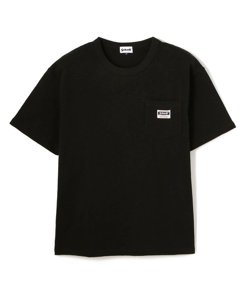 Schott ショット WORK LABEL POCKET T-SHIRT 半袖Tシャツ Schott N.Y.C tシャツ Schott/ショット/WORK LABEL POCKET T