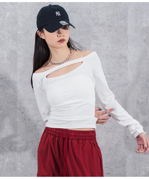 トップス angeleana ANAP（アナップ） tシャツ オフショルインナートップス レディース