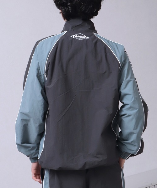 THRASHER ジャケット Mサイズ防水性 15000mm 楽天市場】スラッシャー THRASHER シャカシャカ ナイロン
