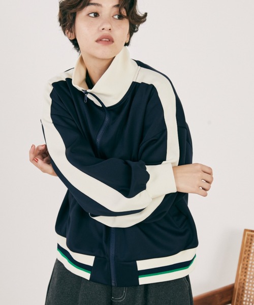 MERLOT（メルロー） ジャージ 「動画あり」リブラインオーバーサイズ