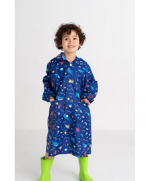 カッパ商品 ZAZZY ZAPS（ザジーザップス） レインコート カッパ 「収納巾着付き