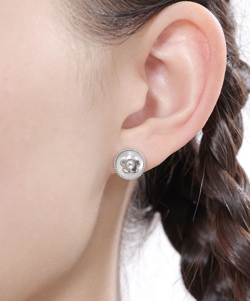 MARY QUANT ピアス マリークワント mary quant サークルシェル