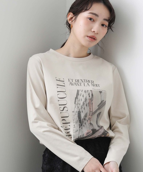 tシャツ ＰＡＲＩＳフォトTシャツ レディース