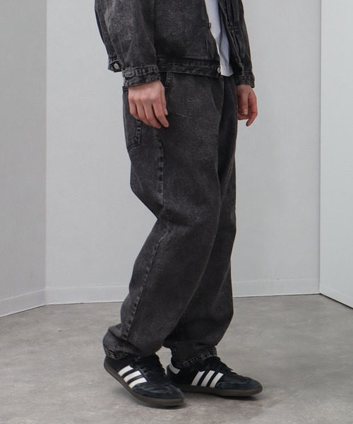 パンツ デニム イージーパンツ メンズ レディース