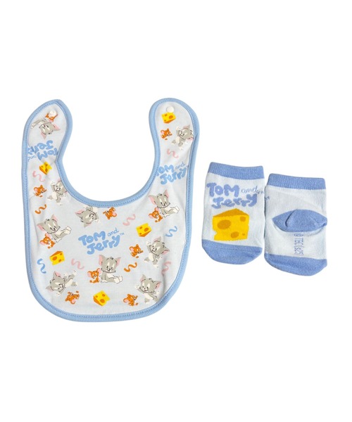スタイ よだれかけ 「 Tom ＆ Jerry 」 トム＆ジェリー ベビーセット