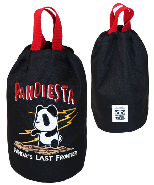 PANDIESTA ショルダーバッグ 熊猫謹製 2WAY巾着バッグ(M2
