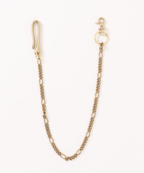 wallet chain ウォレットチェーン 真鍮　アンティーク加工済 Amazon | [CHAOS] バレル加工済み 真鍮 ウォレットチェーン 小判
