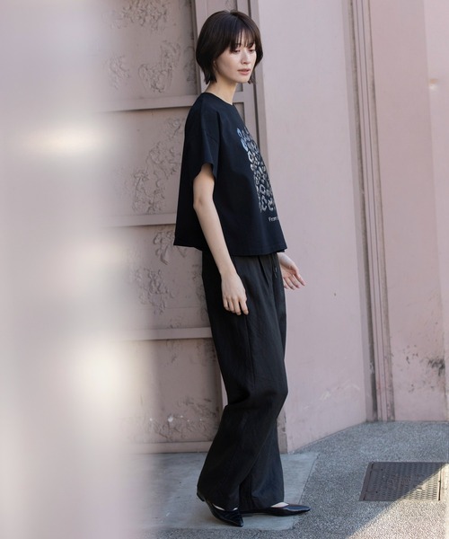 tシャツ レオパードプリントTシャツ レディース Munich tシャツ レオパードプリントTシャツ レディース