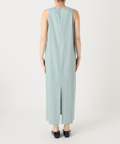 SLOBE IENA リネンレーヨンノースリーブナローワンピース WEB限定/追加》リネンレーヨンノースリーブナローワンピース