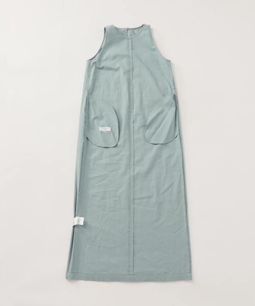 SLOBE IENA（スローブイエナ） ワンピース リネンレーヨンノースリーブ