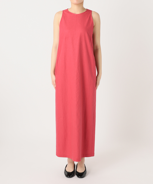 SLOBE IENA（スローブイエナ） ワンピース リネンレーヨンノースリーブ