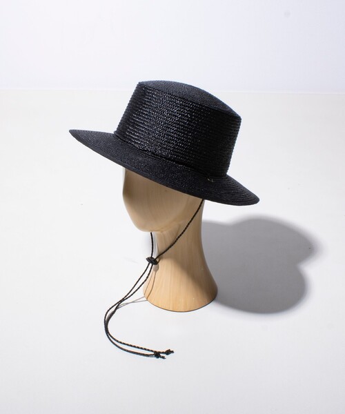 GLOSTER 帽子 ハット 「GLOSTER」CODE LONG BRIM STRAW HAT