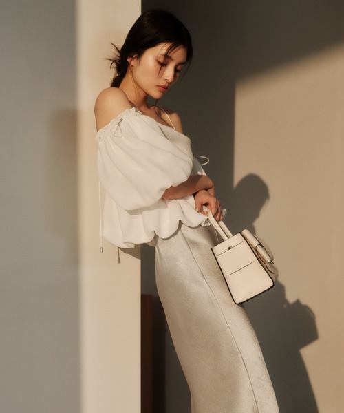 FRAY I.D（フレイ・アイディー） ブラウス シャツ 3wayオフショル