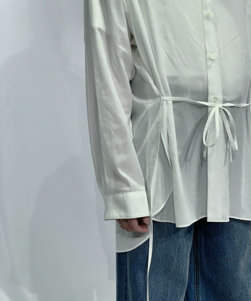 Toironier（トワロニエ） シャツ Toironier/トワロニエ/Sheer Loose