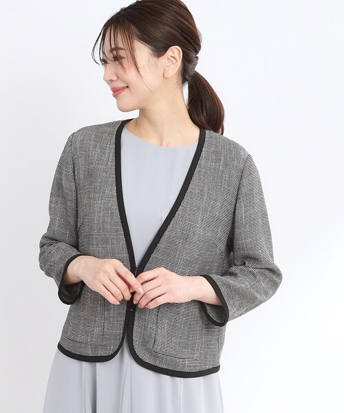 Reflect（リフレクト） ジャケット ノーカラージャケット 「夏SALE／R