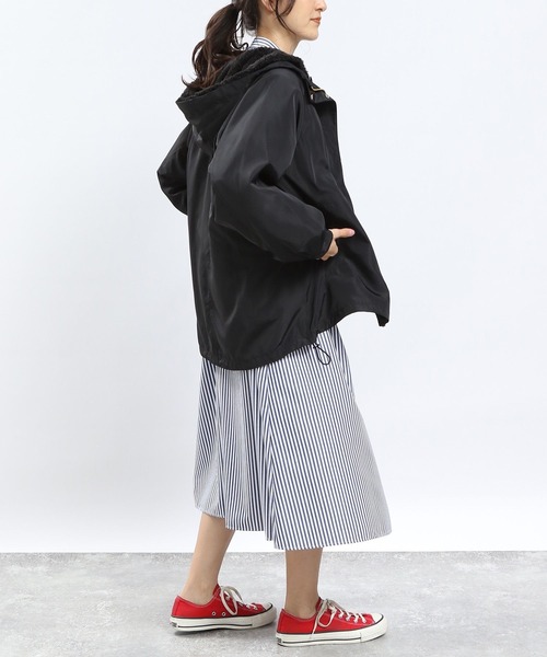 「GLOBAL WORK Smile Seed Store」 ジップアップブルゾン LARGE ブラック レディース_画像3