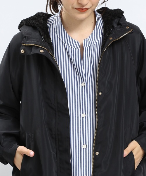 「GLOBAL WORK Smile Seed Store」 ジップアップブルゾン LARGE ブラック レディース_画像6