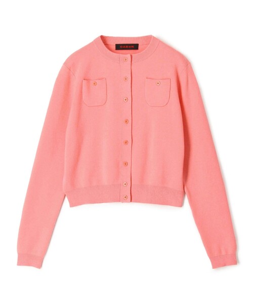 「CABaN」 ニットカーディガン X-SMALL ベージュ レディース CABaN 「CABaN」 ニットカーディガン X-SMALL ベージュ