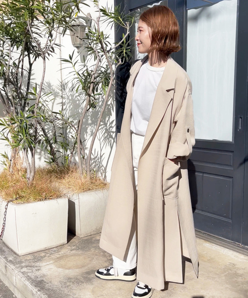 Spick＆Span 「Spick & Span」 チェスターコート 36 ベージュ
