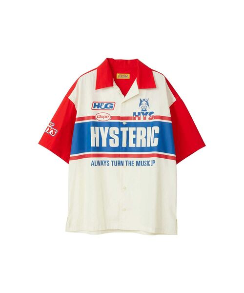 HYSTERIC GLAMOUR ブラウス シャツ レーシングシャツ レディース