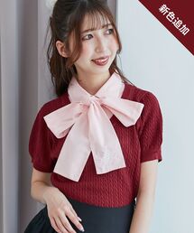 MAJESTIC LEGON（マジェスティックレゴン） ニット セーター リボン