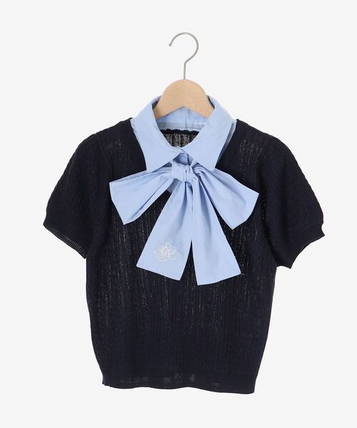 MAJESTIC LEGON（マジェスティックレゴン） ニット セーター リボン