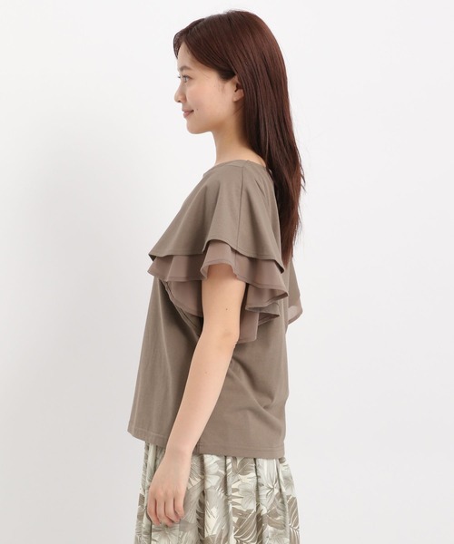 THEE シー シャツスリーブ　カットソー セール】ワイドスリーブカットソー（Tシャツ/カットソー