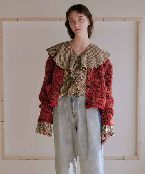 WHYTO（ホワイト） ニット セーター 「WHYTO. / ホワイト」ミックス