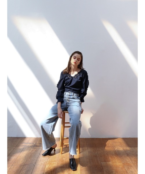 [Katrin TOKYO] Denim брюки M индиго голубой женский 