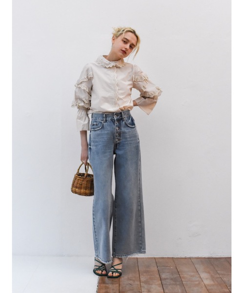 [Katrin TOKYO] Denim брюки M индиго голубой женский 