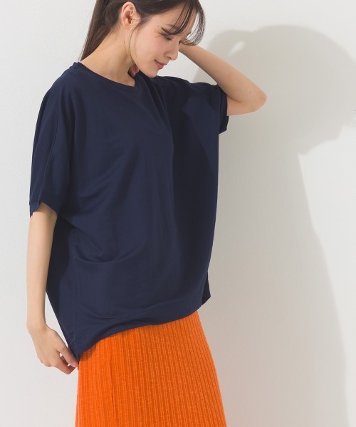 OMNES（オムネス） tシャツ 半袖 接触冷感ビッグシルエットプル