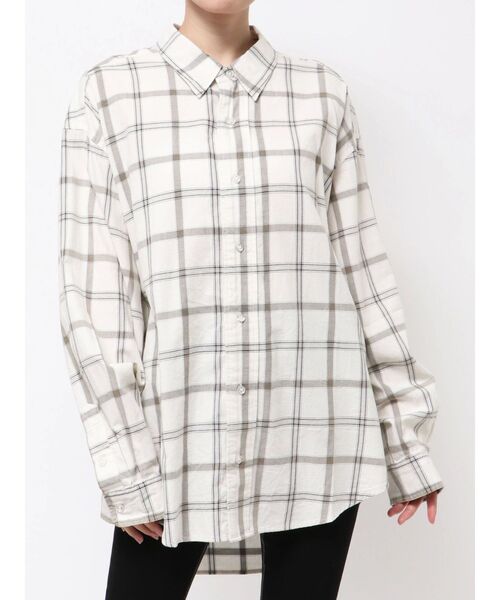 GYDA（ジェイダ） ブラウス シャツ Trad comfort checkシャツ