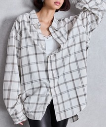 ブラウス シャツ Trad comfort checkシャツ レディース｜ZOZOTOWN Yahoo!店