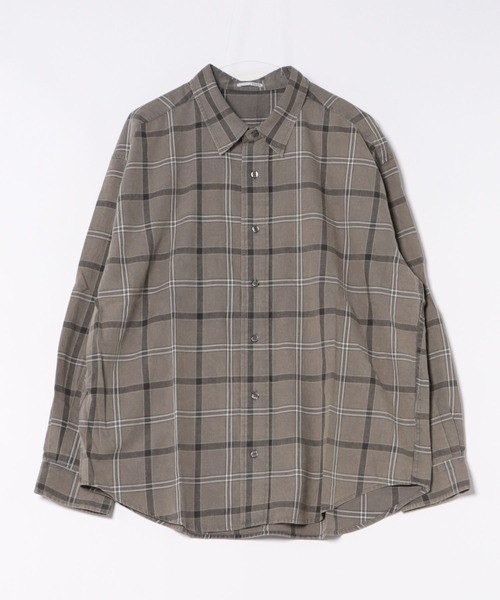 GYDA（ジェイダ） ブラウス シャツ Trad comfort checkシャツ