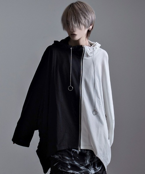 NOVESSEL パーカー 「NOVESSEL/ノベセル」バッククロスレースアップ