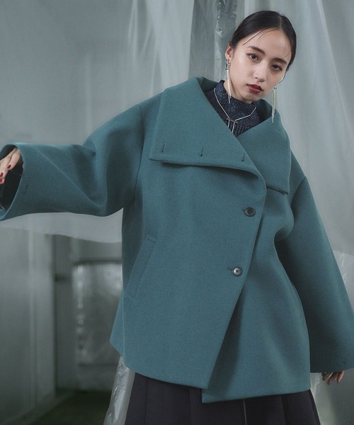 HARE（ハレ） チェスターコート FREE ミント レディース : ZOZOTOWN