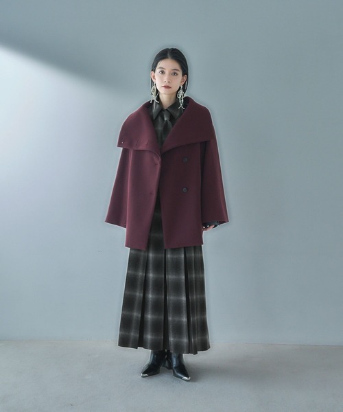 【試着のみ極美品】HARE チェスターコート HARE（ハレ） チェスターコート FREE ミント レディース : ZOZOTOWN