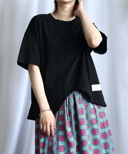 tシャツ スソアールタグT レディース