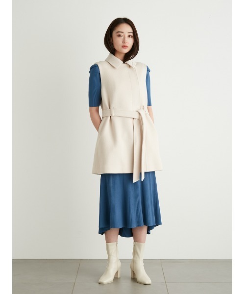 LILY BROWN（リリーブラウン） ポンチョコート ONE SIZE ベージュ