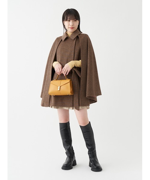 LILY BROWN（リリーブラウン） ポンチョコート ONE SIZE ベージュ