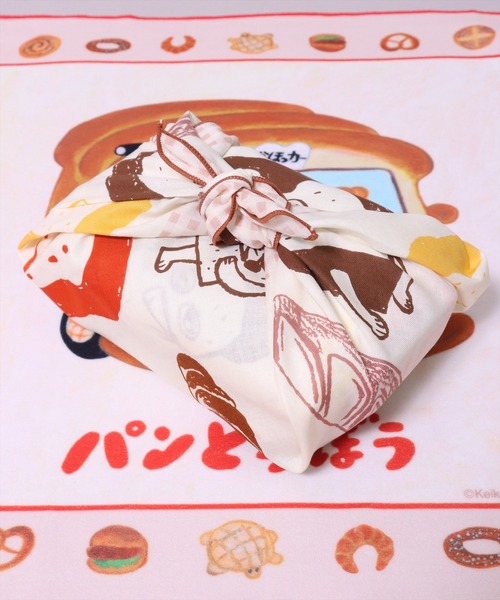 BAYBLO 弁当箱 (SK)「パンどろぼう」「2枚セット」ハンカチにも使える